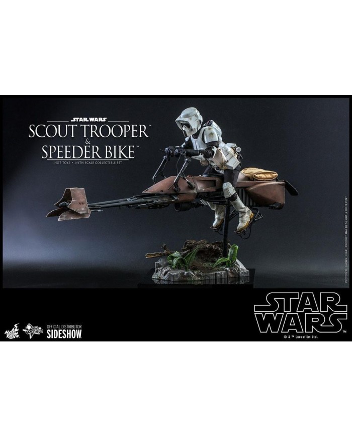 Scout Trooper & Speeder Bike Star Wars Episode VI Figura 1/6