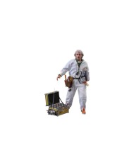 Doc Brown (Deluxe Version) Regreso al futuro Figura Movie Masterpiece 1/6