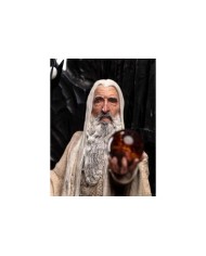 Saruman the White on Throne - El Señor de los Anillos Estatua 1/6