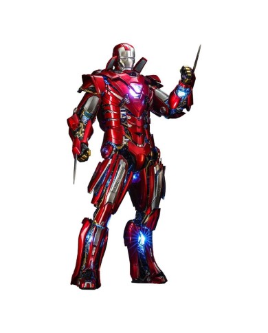 Silver Centurion (Armor Suit Up Version) Iron Man 3 Figura Movie Masterpiece 1/6
