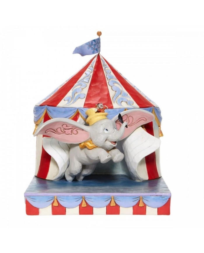 Disney Traditions : DUMBO CIRCUS TENT FIGURINE