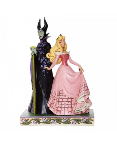Disney Traditions : AURORA AND MALEFICIENT FIGURINE