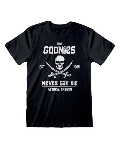Camiseta Goonies - Never Say Die - Unisex - Talla Adulto TALLA CAMISETA M