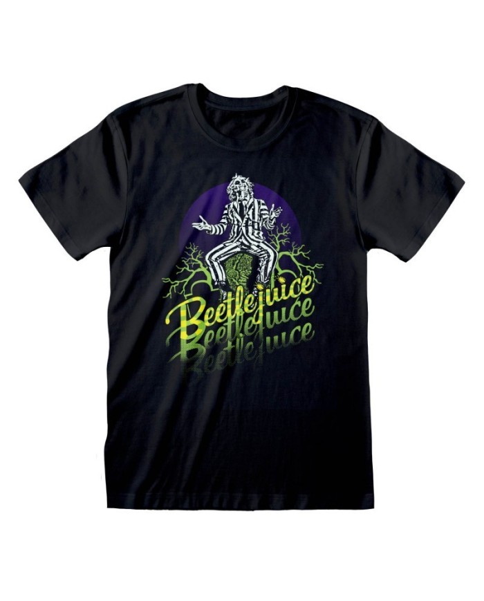 Camiseta Beetlejuice - Triple B - Unisex - Talla Adulto TALLA CAMISETA M