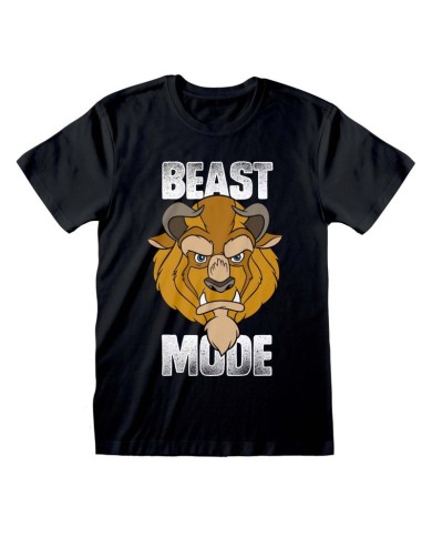 Camiseta Disney Beauty And The Beast - Beast Mode - Unisex - Talla Adulto TALLA CAMISETA M