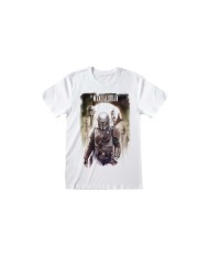 Camiseta Star Wars : Mandalorian, The - Trooper Head  - Unisex - Talla Adulto TALLA CAMISETA M