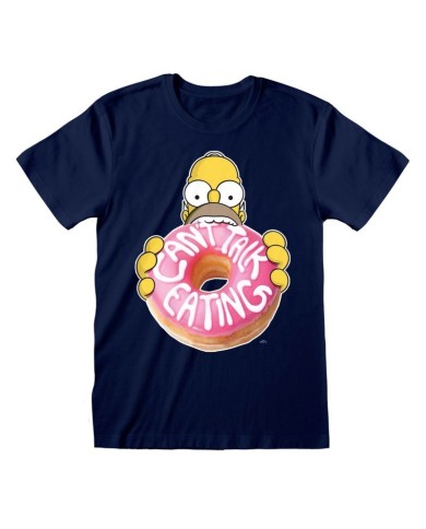 Camiseta The Simpsons - Donut - Unisex - Talla Adulto TALLA CAMISETA L