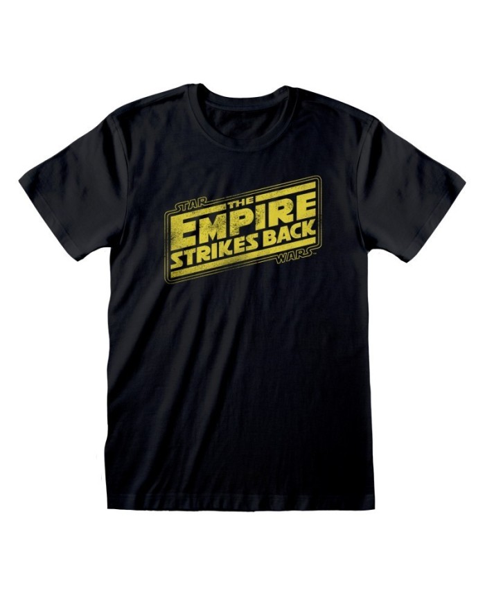Camiseta Star Wars - Empire Strikes Back Logo - Unisex - Talla Adulto TALLA CAMISETA S
