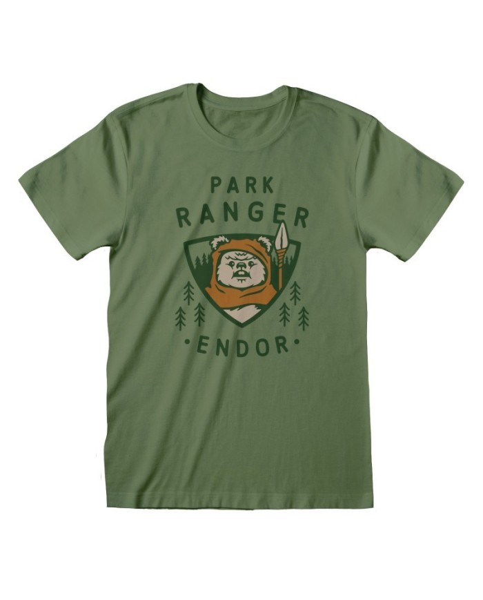 Camiseta Star Wars - Endor Park Ranger - Unisex - Talla Adulto TALLA CAMISETA M