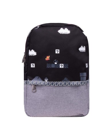Mochila Nintendo - Super Mario 8Bit Placed Print Backpack