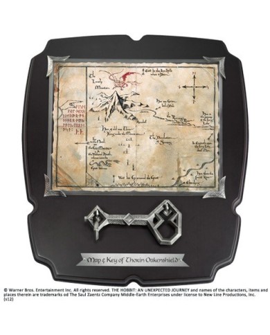 El Hobbit Réplica 1/1 Llave con Mapa de Erebor Deluxe