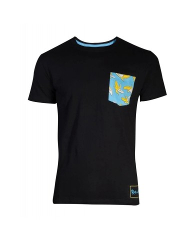 Camiseta Rick & Morty - Banana Pocket - Unisex - Talla Adulto TALLA CAMISETA M
