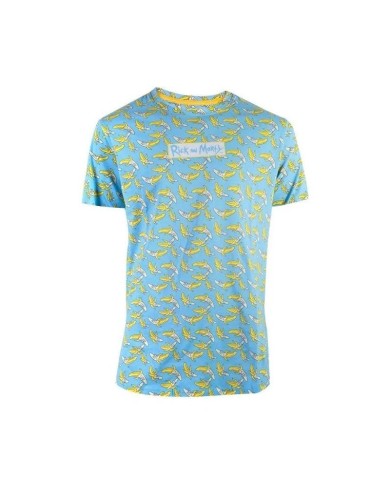 Camiseta Rick & Morty - Banana AOP - Unisex - Talla Adulto TALLA CAMISETA L
