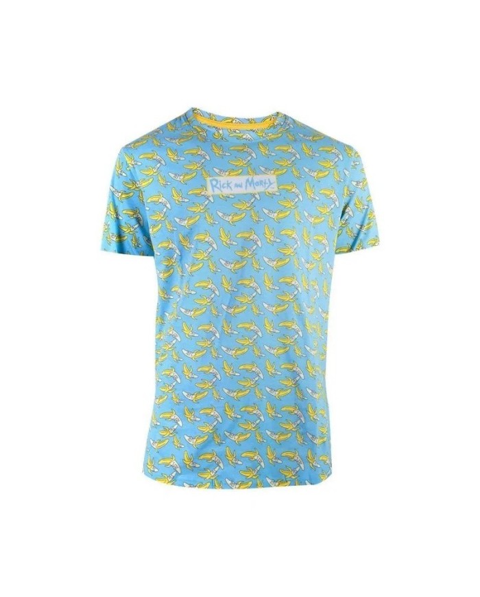 Camiseta Rick & Morty - Banana AOP - Unisex - Talla Adulto TALLA CAMISETA L
