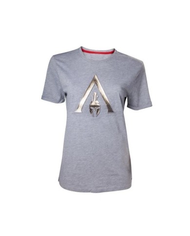 Camiseta Assassin's Creed Odyssey - Embossed Logo - Mujer - Talla Adulto TALLA CAMISETA S