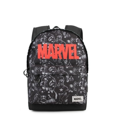 Marvel Negro Mochila HS 1.2 Marvel Timely