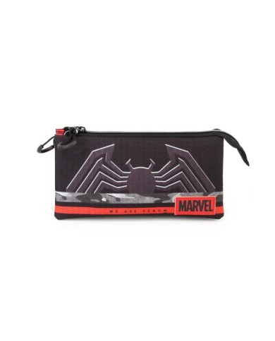 Venom Negro Estuche Portatodo Triple HS Venom Monster