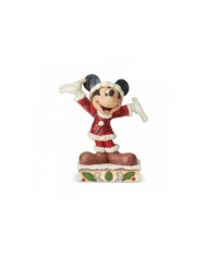 Disney Traditions : MICKEY CHRISTMAS FIGURINE