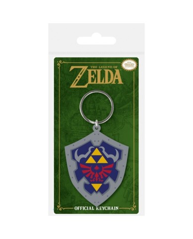 Legend of Zelda Llavero caucho - Hylian Shield