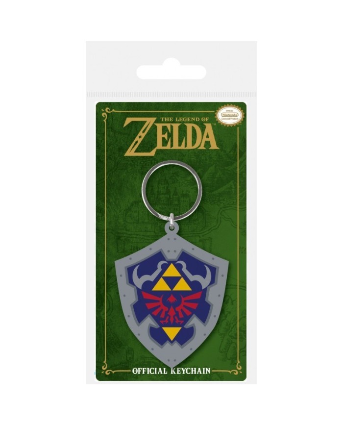 Legend of Zelda Llavero caucho - Hylian Shield