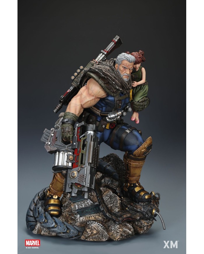 Cable with Hope 1:4 MARVEL Premium Collectibles