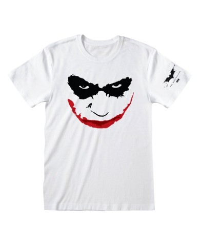 Camiseta DC The Dark Knight - Joker Smile - Unisex - Talla Adulto TALLA CAMISETA S