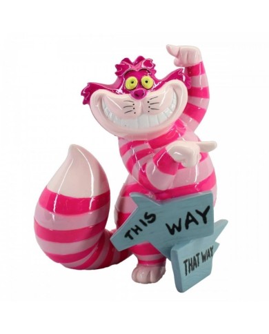THIS WAY CHESHIRE CAT FIGURINE D21