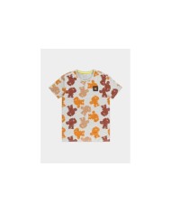 Camiseta Donkey Kong All Over Print - Nintendo TALLA CAMISETA M