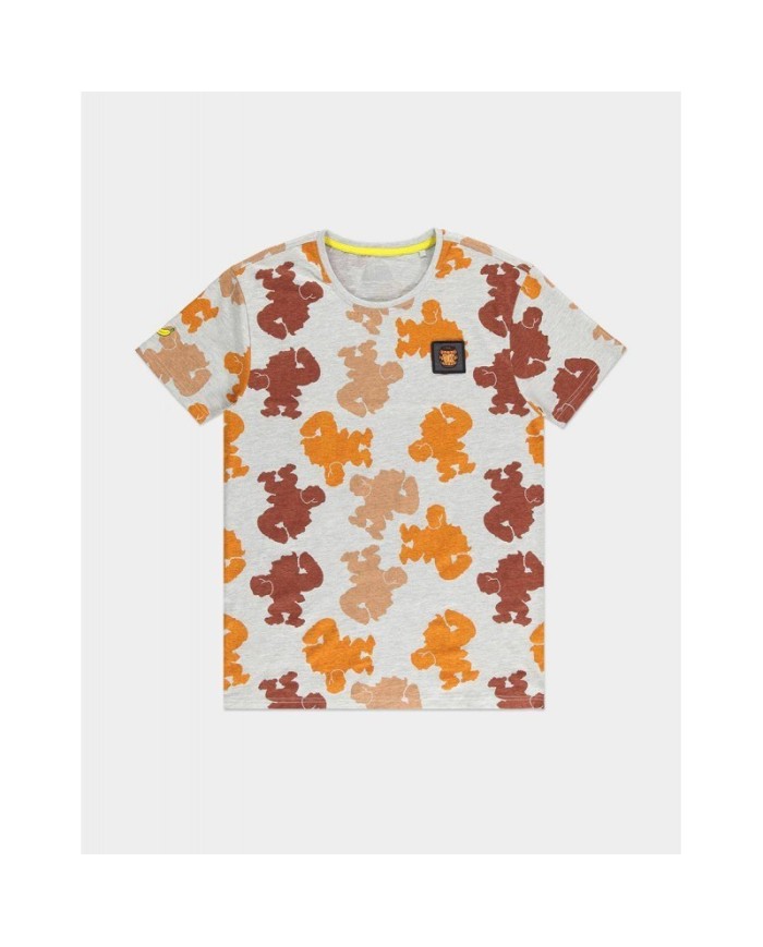 Camiseta Donkey Kong All Over Print - Nintendo TALLA CAMISETA L