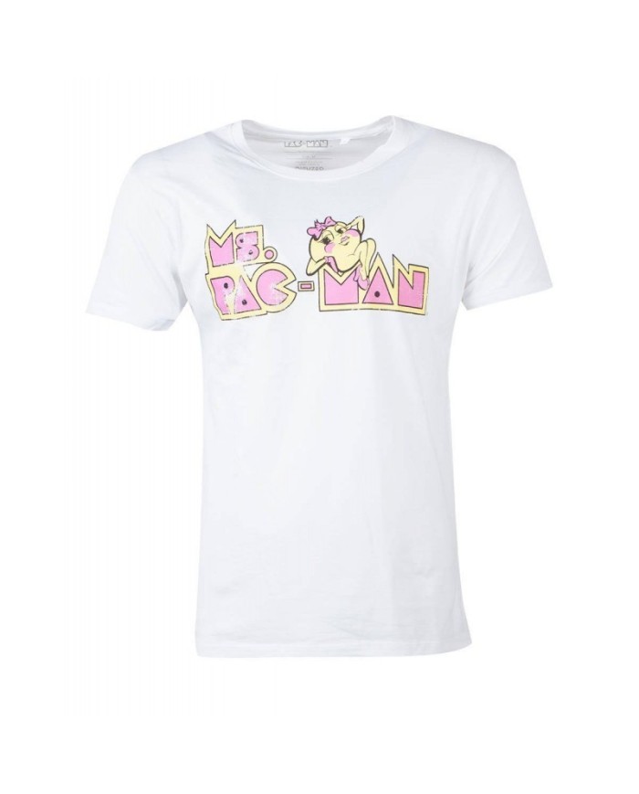 Camiseta Ms. Pac-Man Logo - Pac-Man TALLA CAMISETA S