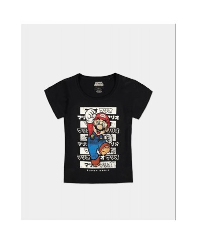 Camiseta Super Mario Women's T-shirt- Nintendo - Mujer TALLA CAMISETA S
