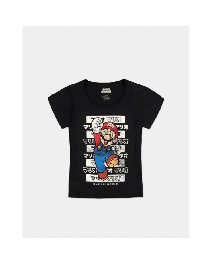 Camiseta Super Mario Women's T-shirt- Nintendo - Mujer TALLA CAMISETA S