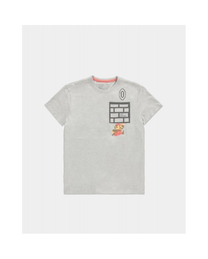 Camiseta Nintendo - 8Bit Super Mario Bros TALLA CAMISETA S