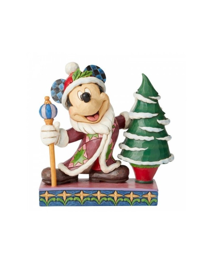 MICKEY MOUSE FATHER CHRISTMAS FIGURINE D21