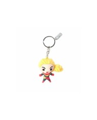 Llavero caucho Captain Marvel Kawaii 3D - Marvel