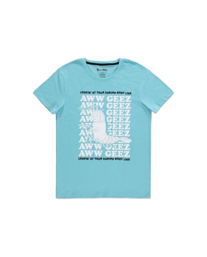 Camiseta Shrimp Rick - Rick y Morty TALLA CAMISETA L