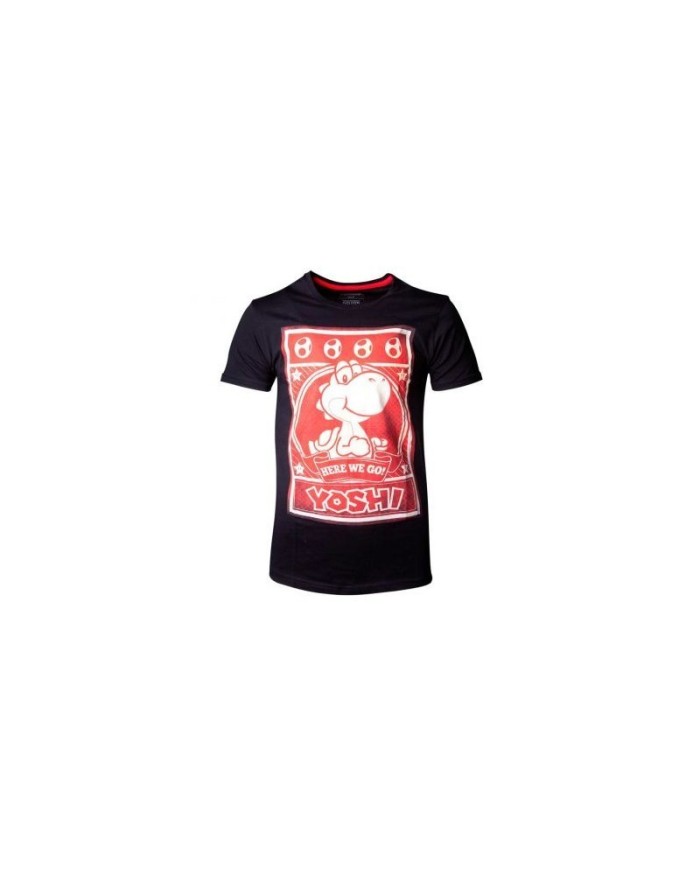 Camiseta Nintendo - Super Mario Yoshi Poster TALLA CAMISETA L
