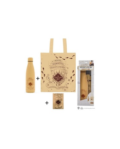 Pack de 3 productos Mapa del Merodeador - Harry Potter