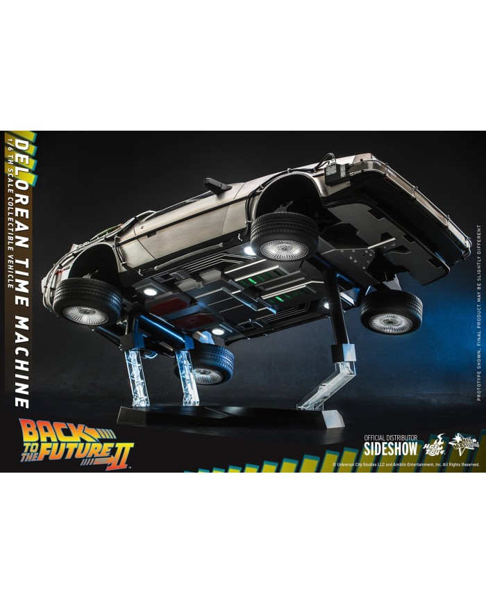 DeLorean Time Machine Sixth Scale Figure Accessory by Hot Toys Movie Masterpiece Series - Back to the Future II