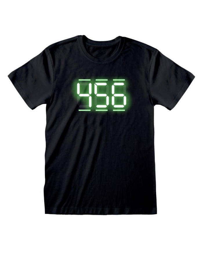 Camiseta 456 Digital Text - Squid Game - Unisex - Talla Adulto TALLA CAMISETA S