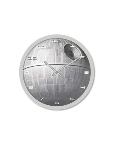 Reloj de Pared DEATH STAR (brilla en la oscuridad) - STAR WARS