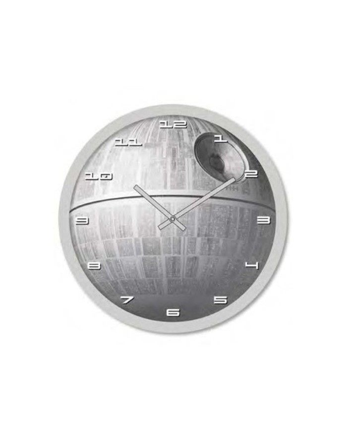 Reloj de Pared DEATH STAR (brilla en la oscuridad) - STAR WARS