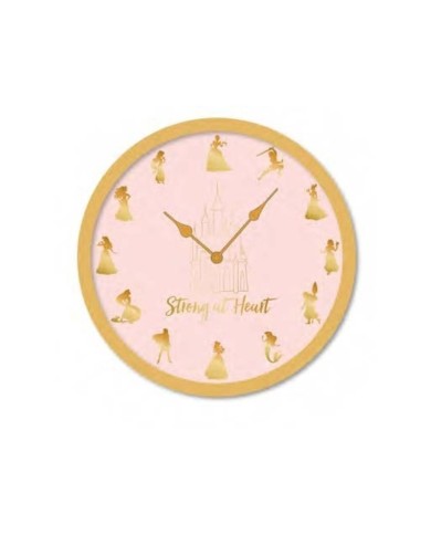 Reloj de Pared PRINCESS STRONG AT HEART - DISNEY