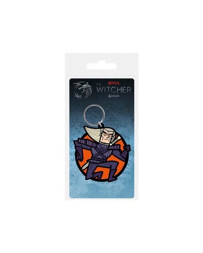 Llavero caucho THE WITCHER GERALT