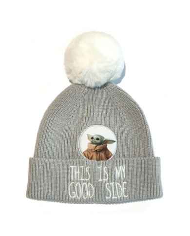 Gorro con pompom Good Side - Talla Adulto - The Mandalorian
