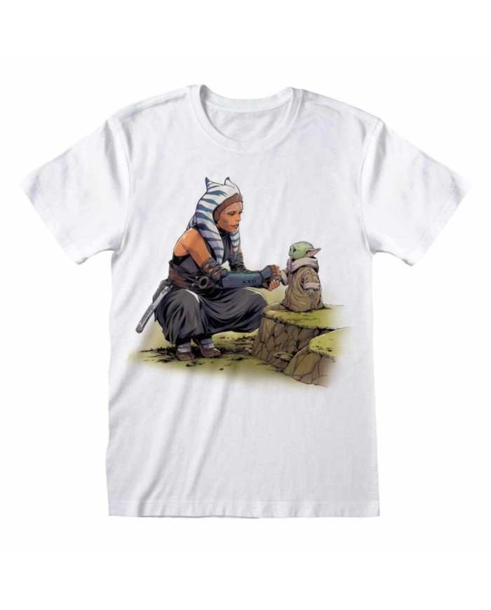 Camiseta Ashoka Grogu - Unisex - Star Wars The Mandalorian TALLA CAMISETA L