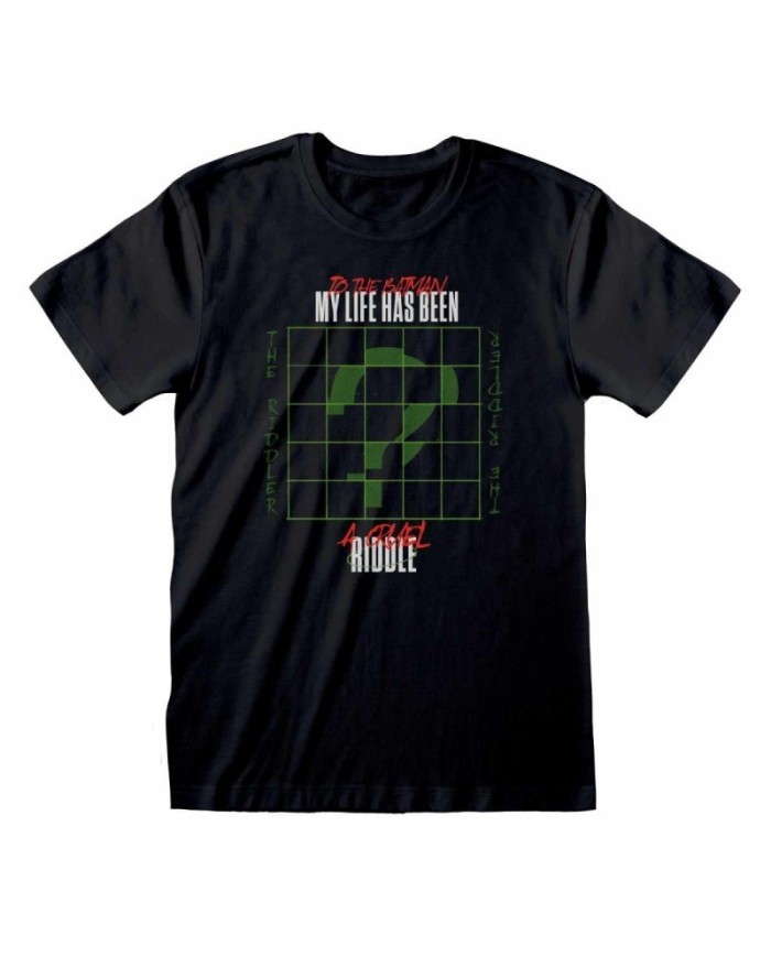 A Cruel Riddle- Unisex - Talla Adulto - The Batman TALLA CAMISETA M