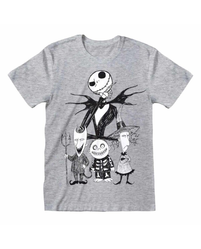 Camiseta Trick or Treators - Unisex - Talla Adulto - Nightmare Before Christmas TALLA CAMISETA M