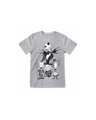 Camiseta Trick or Treators - Unisex - Talla Adulto - Nightmare Before Christmas TALLA CAMISETA XL