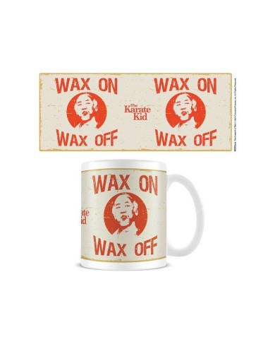 Taza WAX ON WAX OFF THE KARATE KID